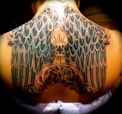 Angel Wings Images Pics Tattoos Design Gallery